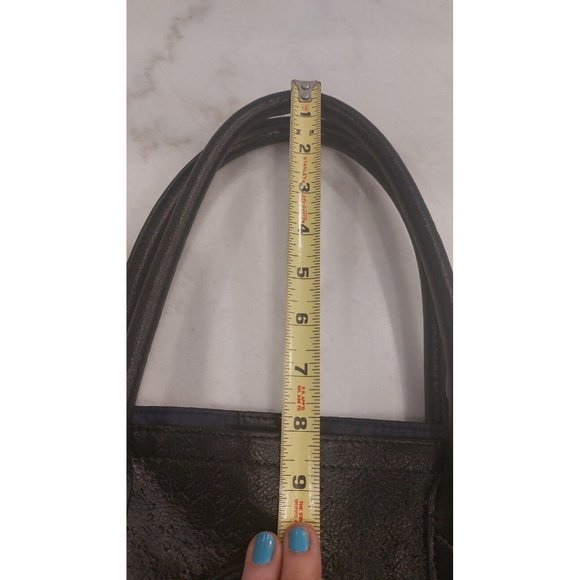 Tommy Hilfiger Black Handbag‎ Shopper Tote Purse Logo - Picture 15 of 15